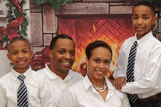 Alvin Donaldson & his family 